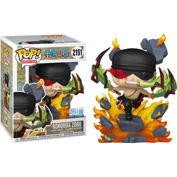 Funko One Piece Roronoa Zoro King of Hell Premium Pop Vinyl