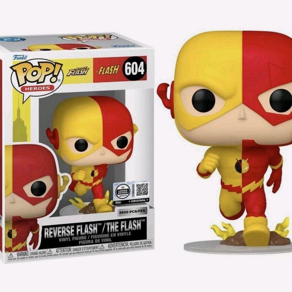 Funko Pop! Heroes Reverse Flash & The Flash - Limited Edition 3500pcs