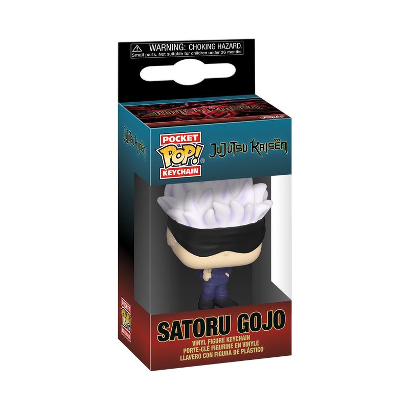 Pop! Keychain: Jujutsu Kaisen: Satoru Gojo - Yuji Itadori - Megumi Fushiguro - Yuji with Sukuna Mouth