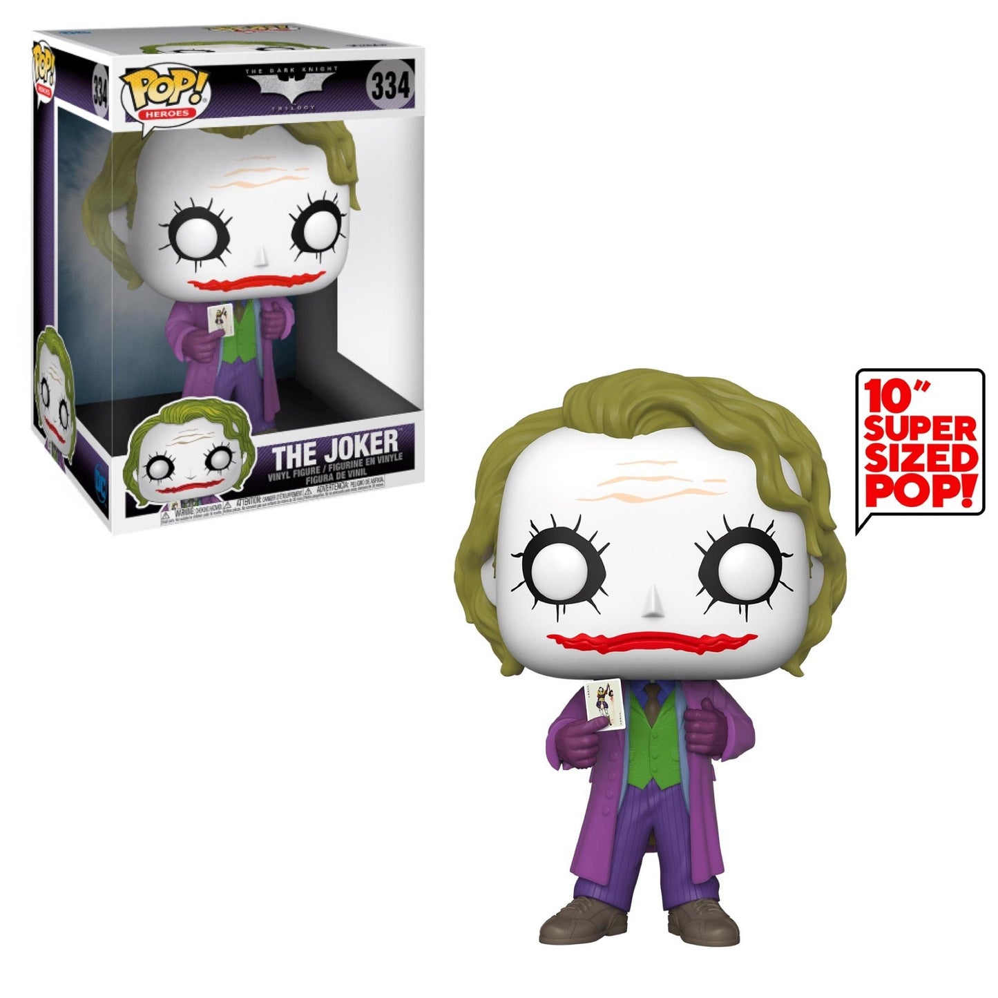 Funko Pop! The Dark Knight: Jumbo 10 Inch Joker #334