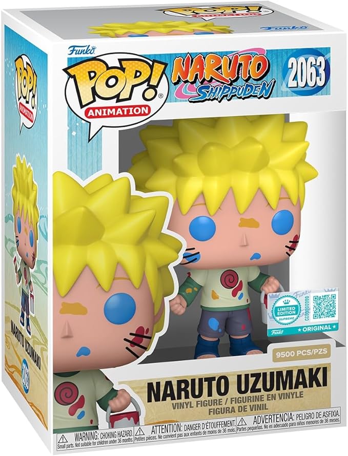 Funko Pop! Supreme LE: Naruto Shippuden - Naruto Uzumaki Limited Edition 9500pcs
