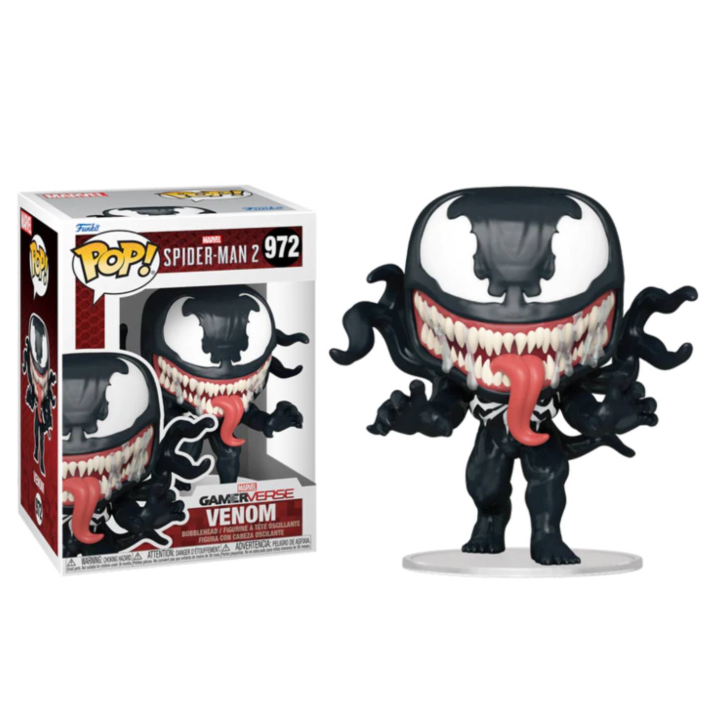 SpiderMan 2 Game Venom Funko Pop! Vinyl Figure #972