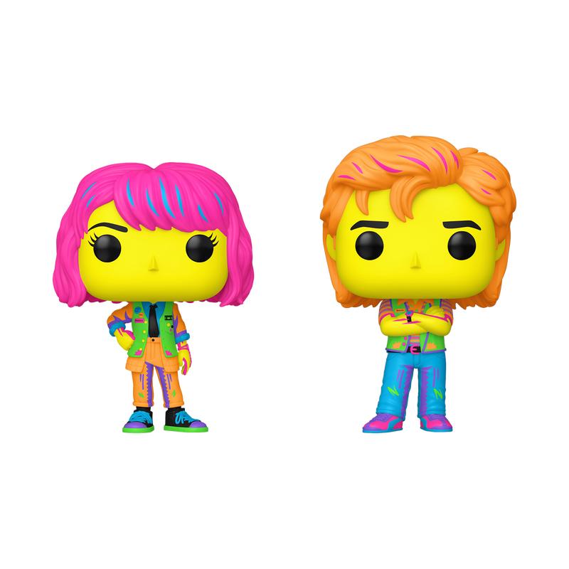 Funko Pop! Stranger Things: Blacklight Robin & Steve 2 Pack (2024 TargetCon)