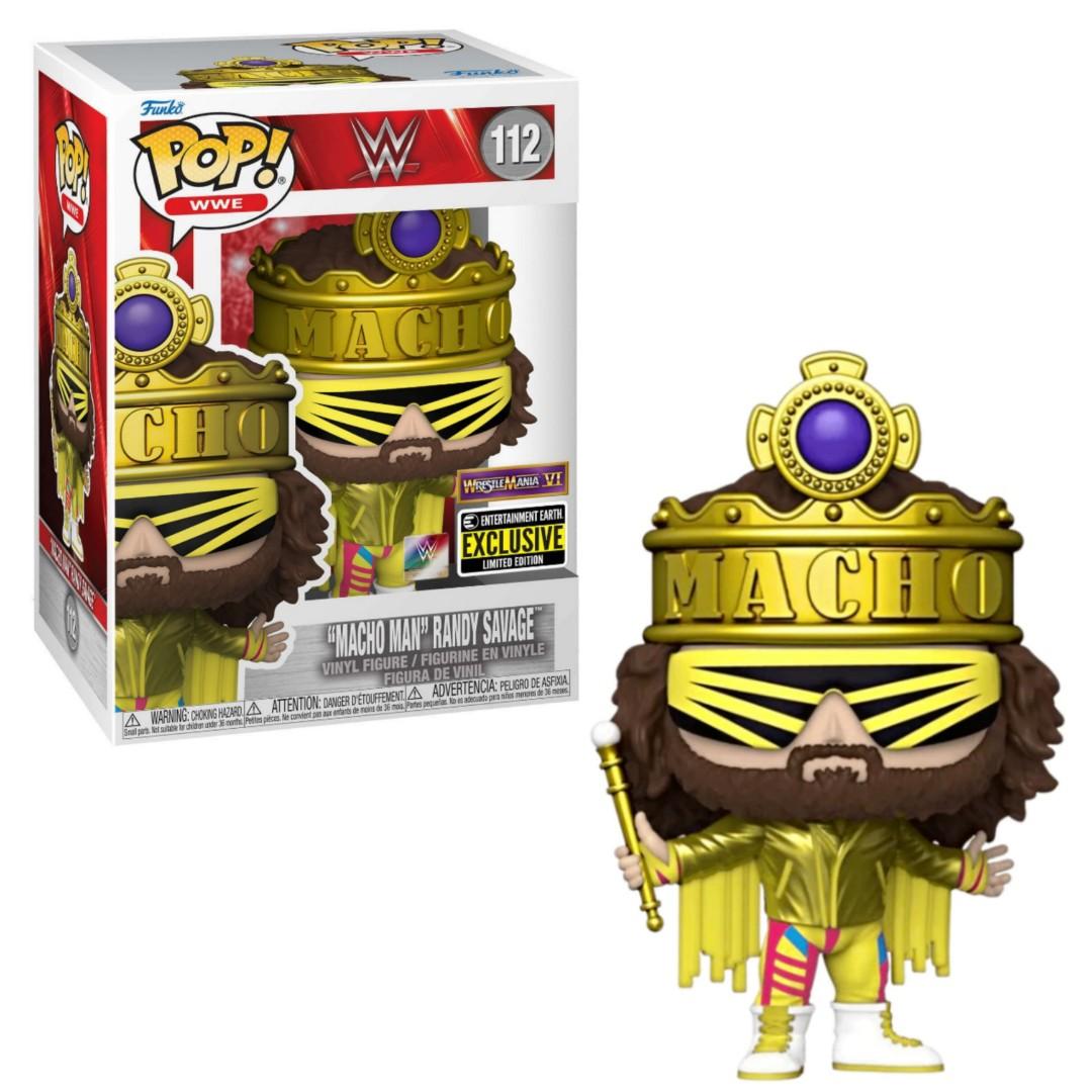 Funko Pop! WWE: "Macho Man" Randy Savage (Metallic) (Entertainment Earth) Vinyl Figure