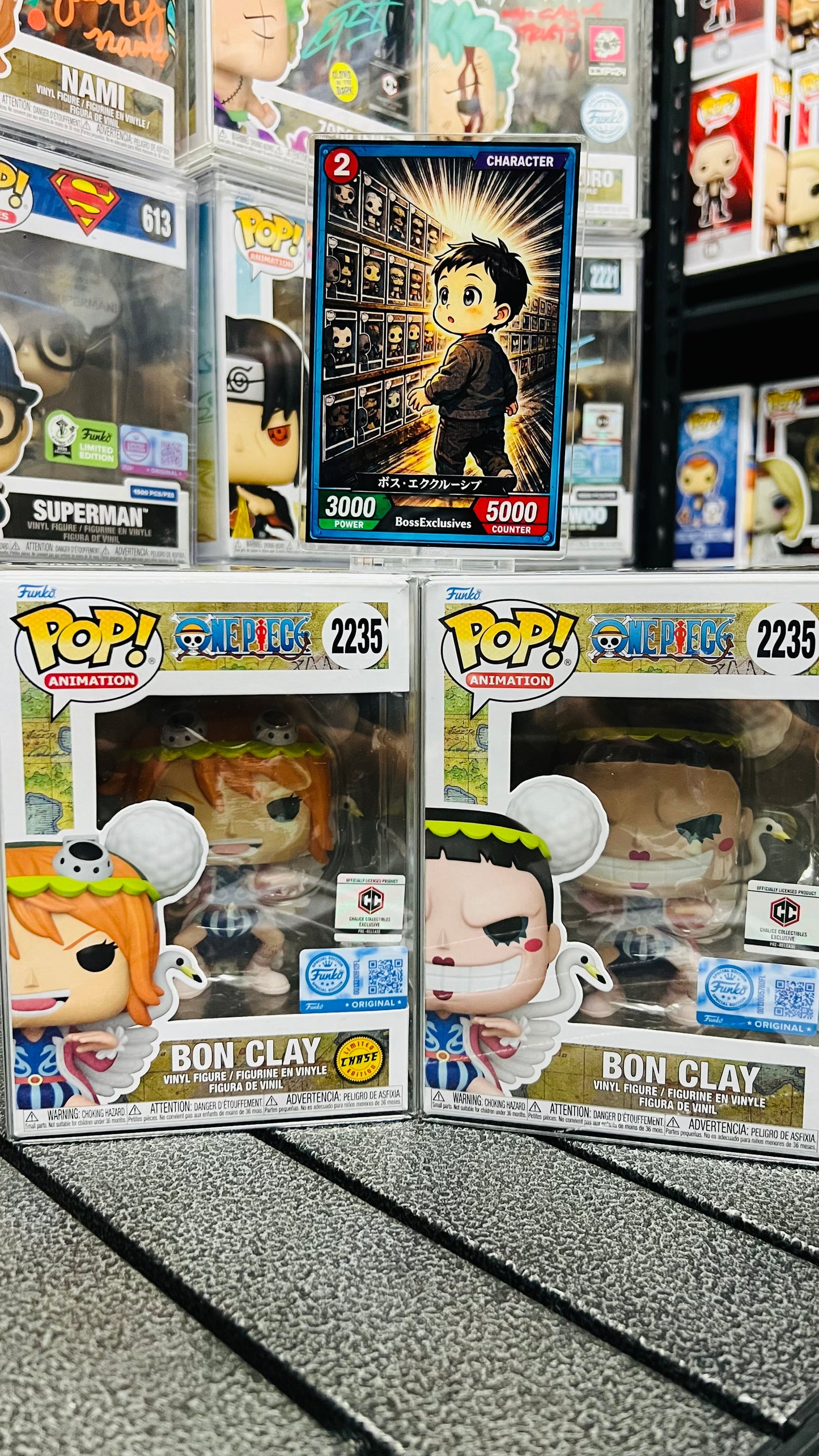 Funko Pop! One Piece: Bon Clay - Chalice Collectibles Pre-Release Exclusive