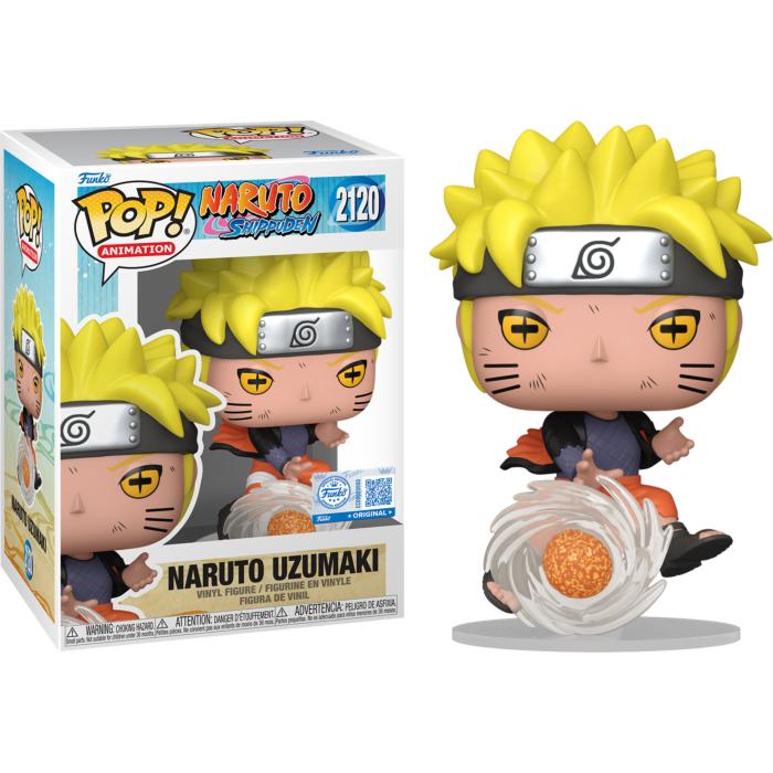 Funko Pop! Naruto Uzumaki Exclusive #2120 - Iconic Character Figure for Fans of the Naruto Series and Collectors
