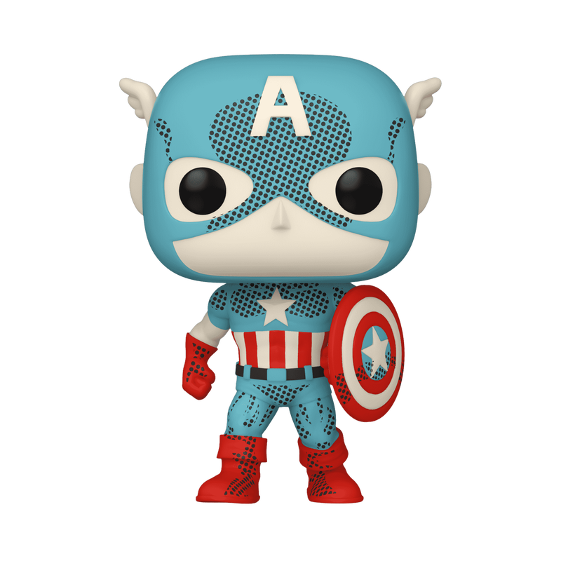 Funko Pop! Captain America Retro Imagined #1319 - Target Exclusive