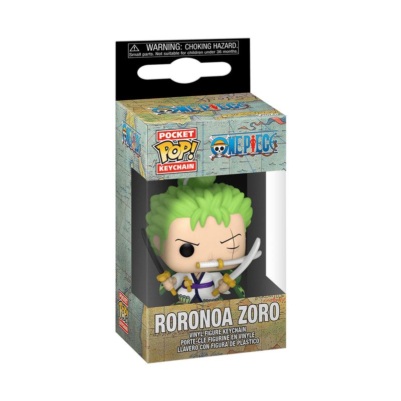 Funko Pop! Keychain: One Piece - Luffytaro / Roronoa Zoro / Yamato
