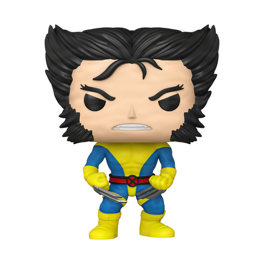 Marvel Pop! Wolverine (Classic Unmasked) with Pop! Protector 2026 Emerald City Comic Con sticker (LE5000PCS)
