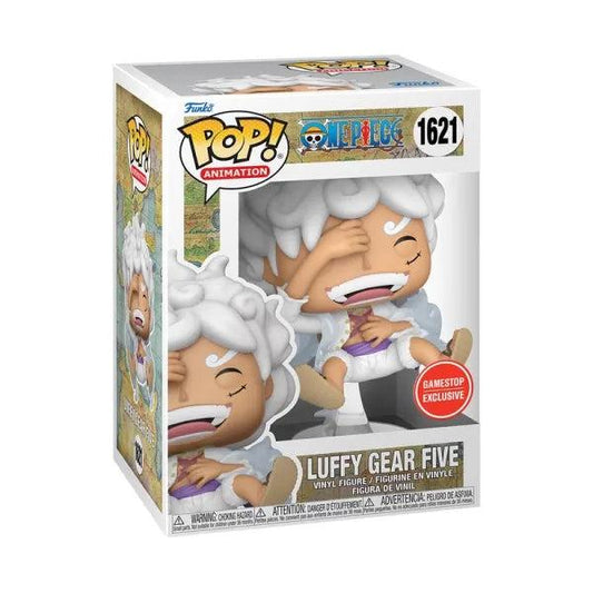 Funko Pop! One Piece: Luffy Gear Five (Laughing) - (GameStop Exclusive/ International Exclusive / UAE The Little Things Exclusive)