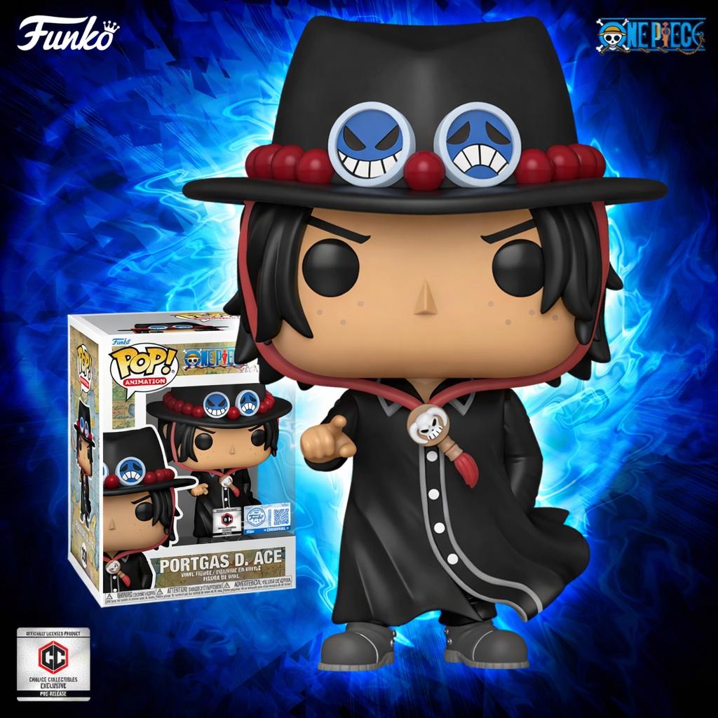 Funko Pop! One Piece S12: Portgas D. Ace #2130 Vinyl Figure - Chalice Exclusive