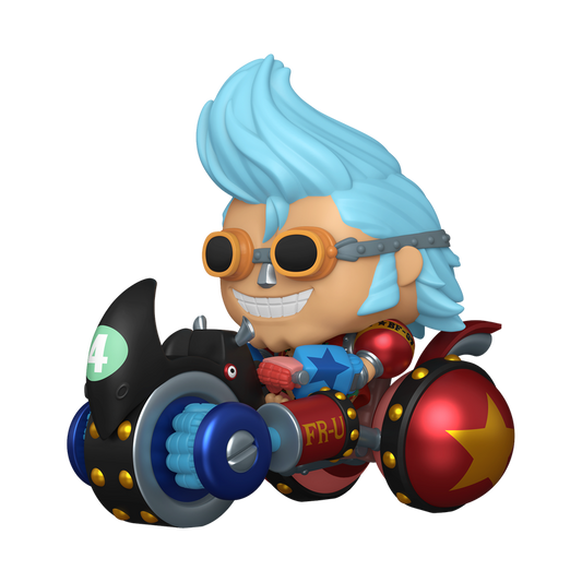 ONE PIECE
Pop! Rides Deluxe Franky with Black Rhino FR-U 4