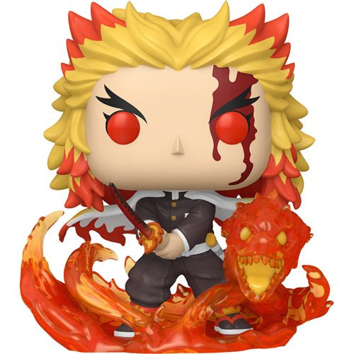 Demon Slayer Kyojuro Rengoku 9th Form Premium Size Funko Pop Vinyl Figure #1856