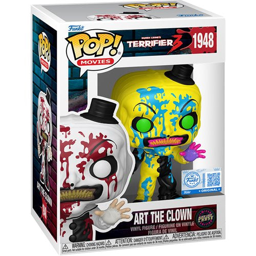 Horror Terrifier 3 Art the Clown Bloody Funko Pop! Vinyl Figure #1948 - Entertainment Earth Exclusive