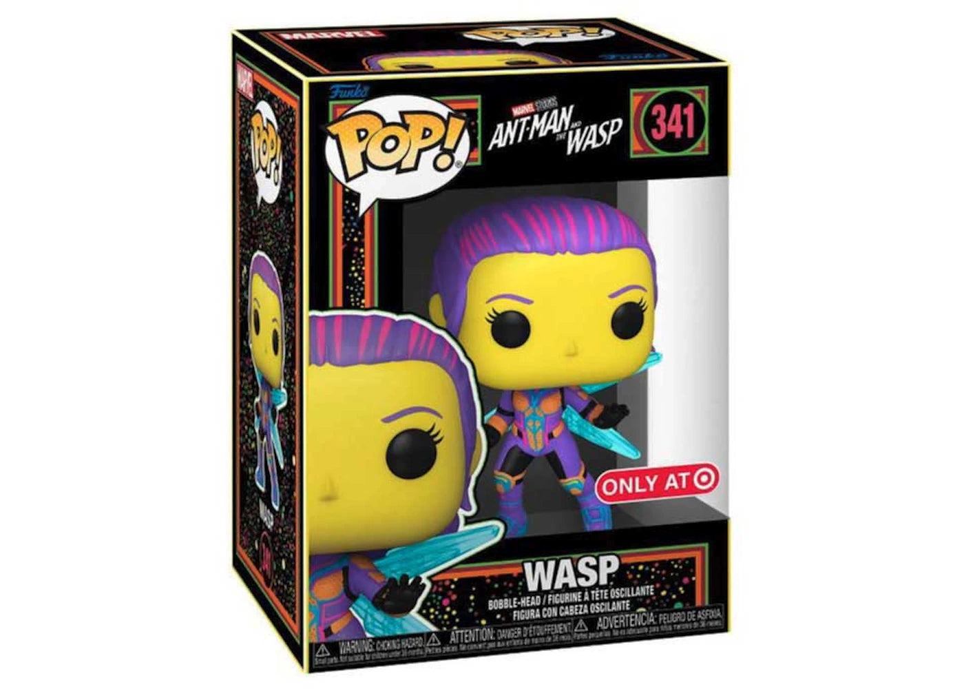 Funko Pop! Ant-Man & The Wasp: Blacklight Wasp #341 (Target Exclusive)