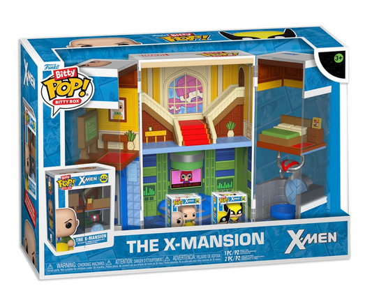 X-Men The X-Mansion Funko Bitty Box Playset