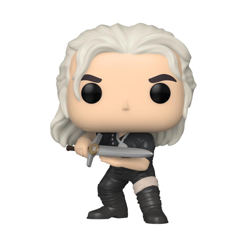 Funko Pop! The Witcher: Geralt Training Vinyl Figure - Funko Shop Exclusive