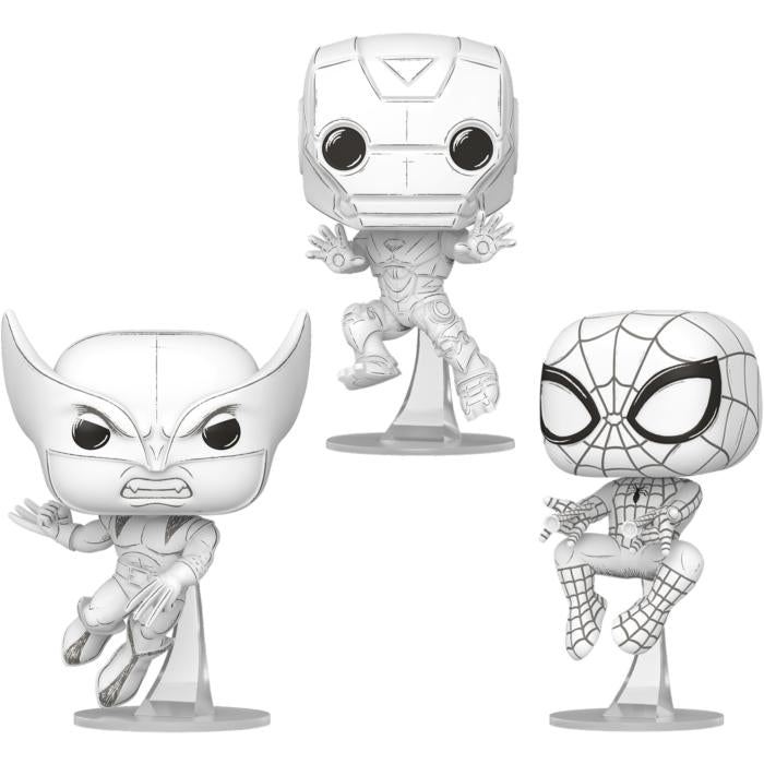 Marvel Sketched Pop! Vinyl Figure