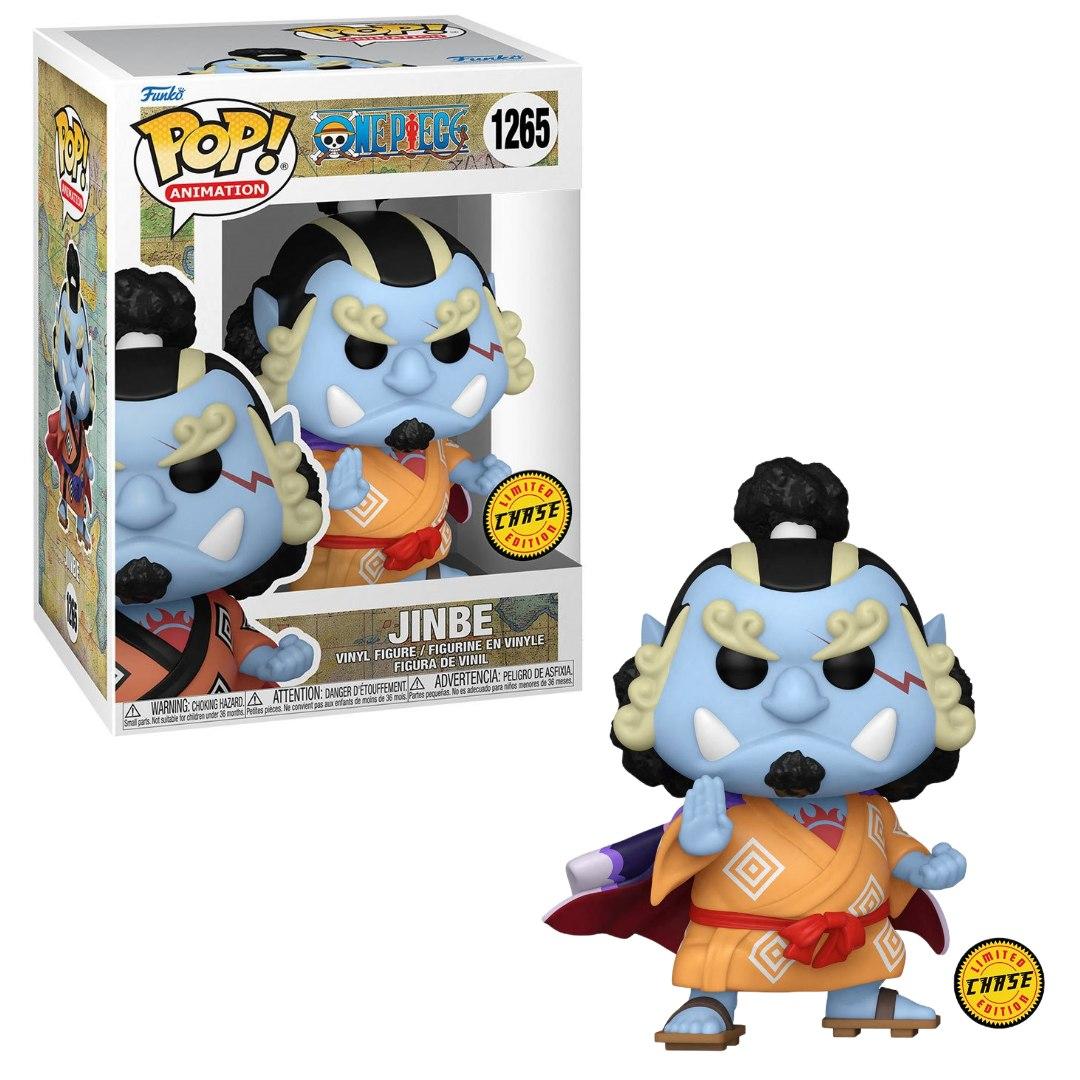 Funko Pop! One Piece Series 6: Roronoa Zoro #923 – Jinbe #1265 – Snake-Man Luffy #1266 - 6" Kaido #1267