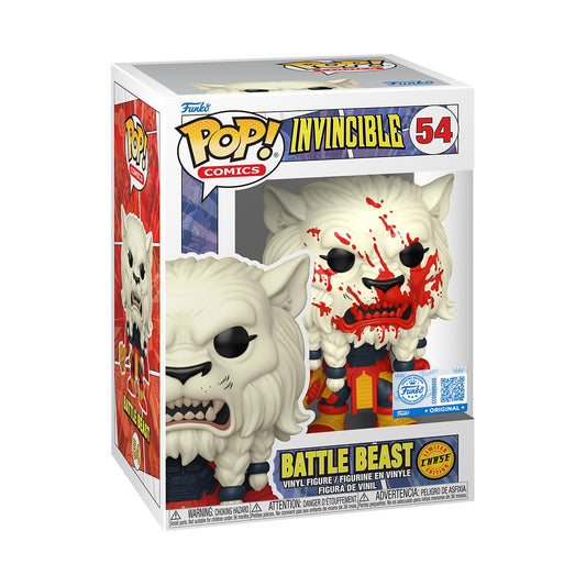 Funko Pop! Chalice Exclusive: Invincible - Battle Beast #54 Common & Chase