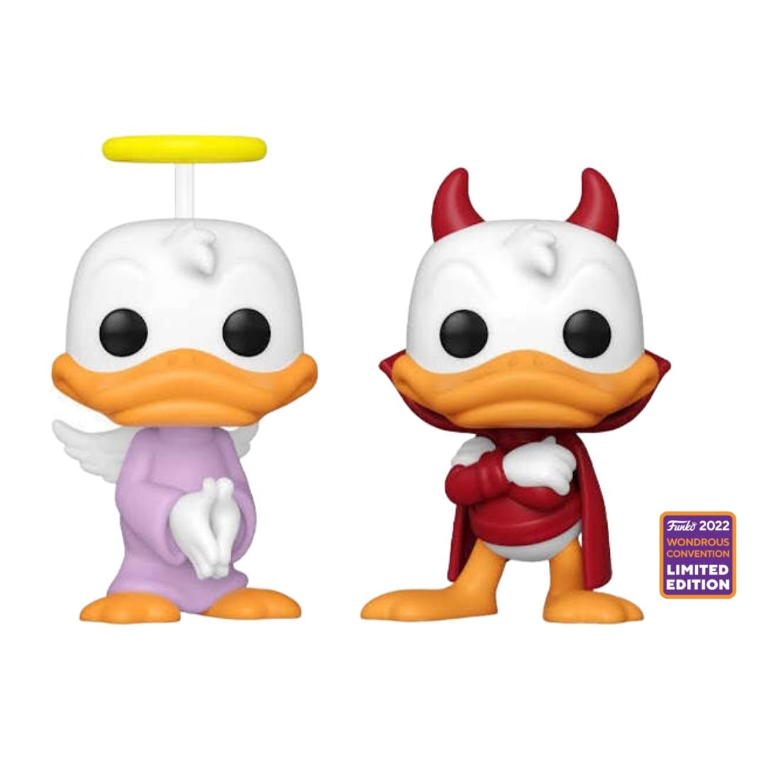 Funko Pop! Donald Duck Angel and Devil (2-Pack) (2022 Wondrous Convention)
