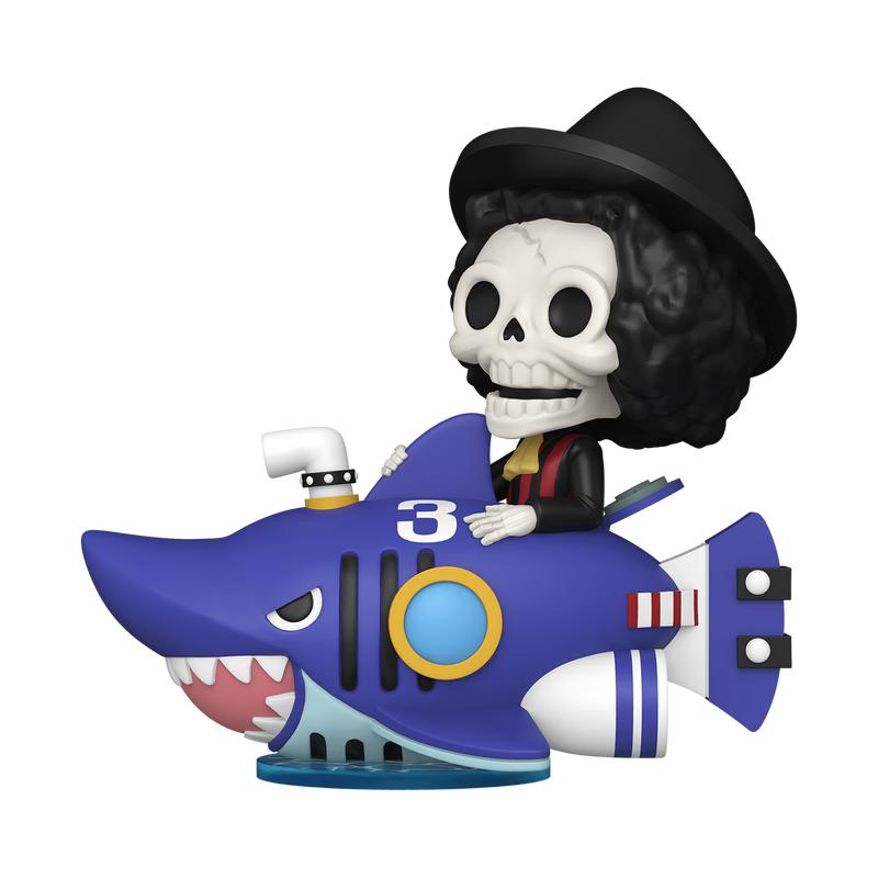 One Piece Pop! Rides Deluxe Brook with Shark Submerge - Convention Exclusive