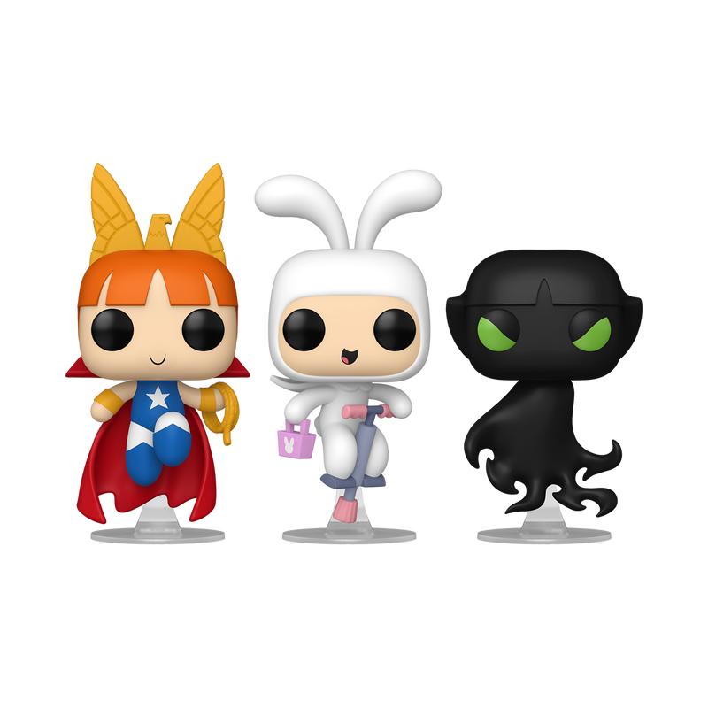 Funko Pop! Cartoon Network Powerpuff Girls (GITD) 3-Pack - Convention Exclusive