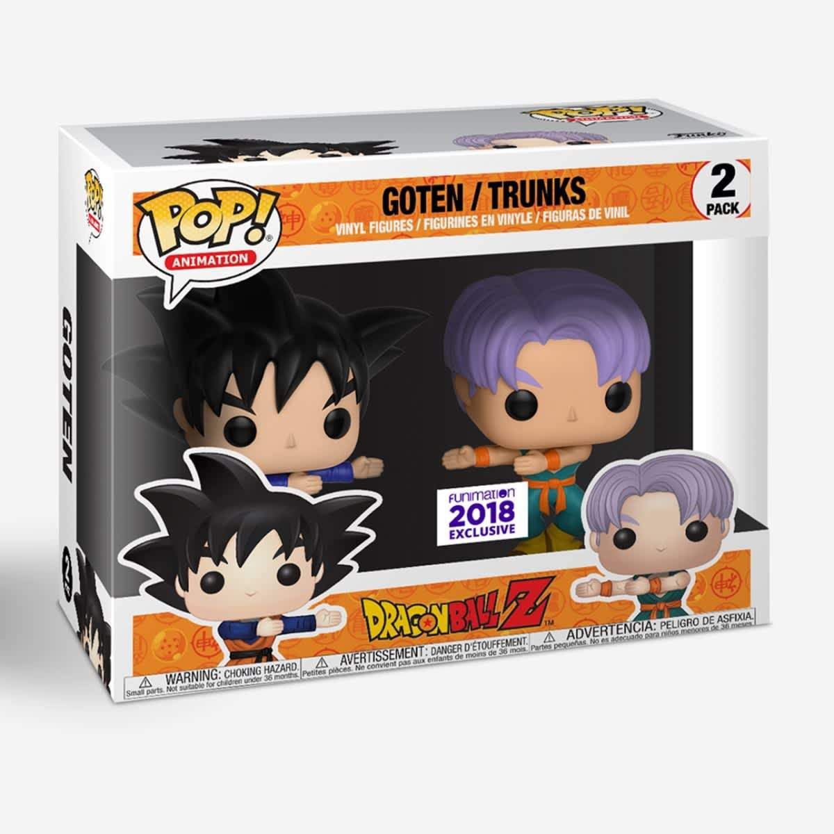 DragonBall Z - Goten & Trunks Funimation Exclusive 2018 - 2pack