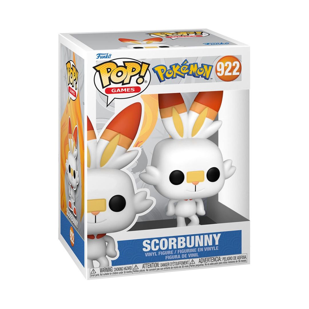 Funko Pop! Pokemon Wave 12: Glaceon #920 - Scorbunny #921 - Arcanine #922