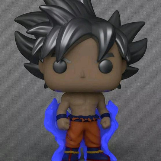 Funko Pop! DragonBall Z: Goku (Ultra Instinct) (GITD) (Metallic) (Hot Topic)