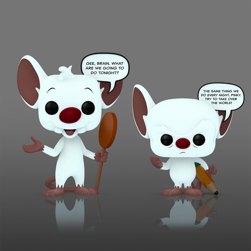 Funko Pop! Pinky & The Brain 2-Pack (GITD)