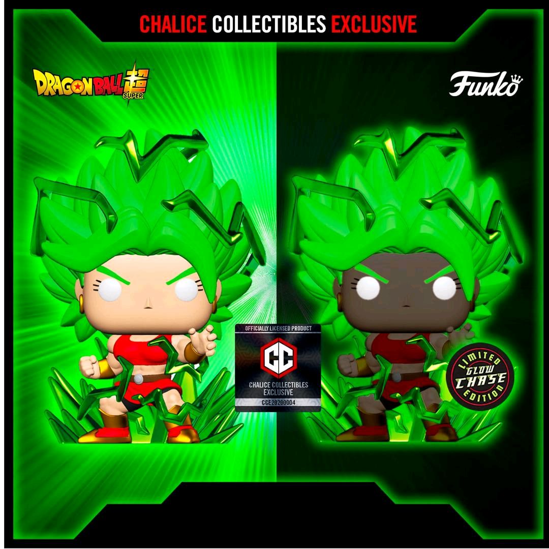 Funko Pop! Dragon Ball Super - Super Saiyan Kale #819 (Chase) (Chalice Collectibles)
