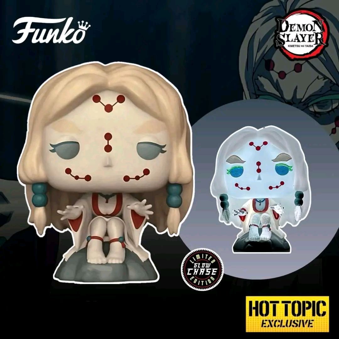 Funko Pop! Demon Slayer: Spider Demon Mother (Glow Chase) - Hot Topic Exclusive