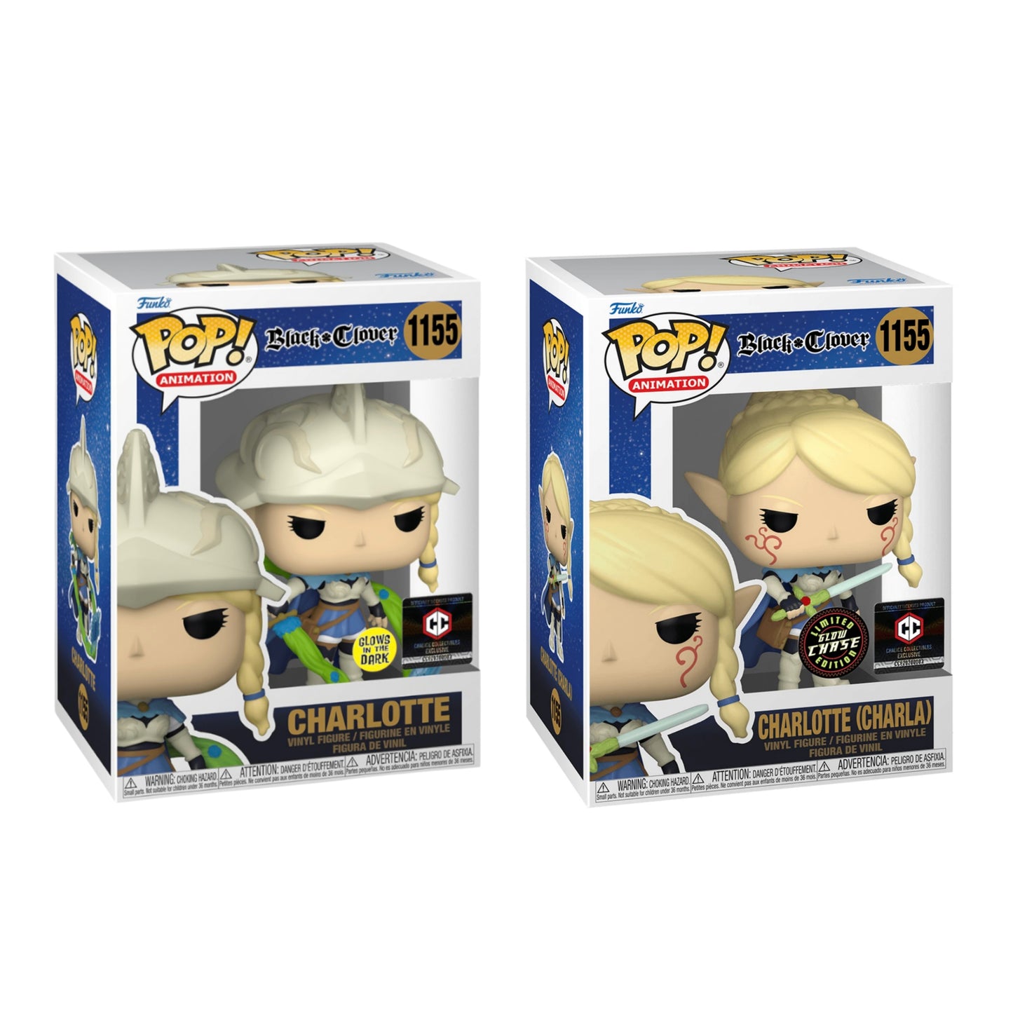 Funko Pop! Black Clover: Charlotte (GITD) - Chalice Collectibles