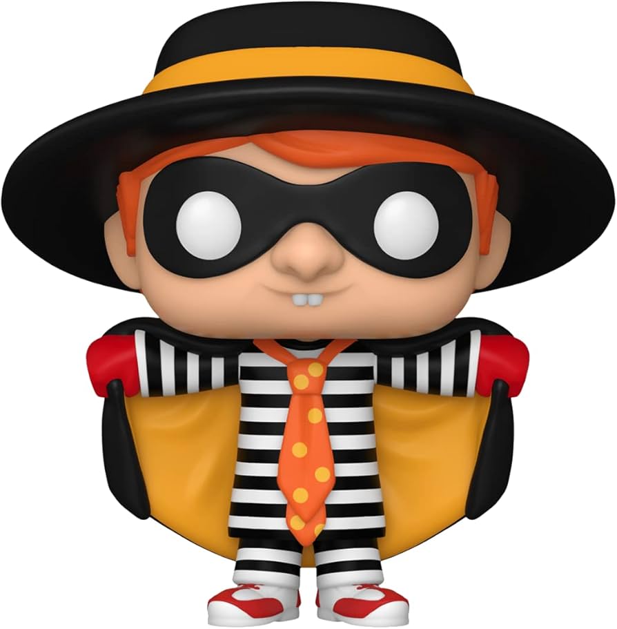 Funko Pop! Ad Icons: Birthday Ronald McDonald #180 - McDonalds Hamburglar #181