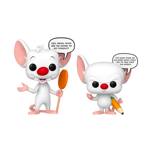 Funko Pop! Pinky & The Brain 2-Pack (GITD)