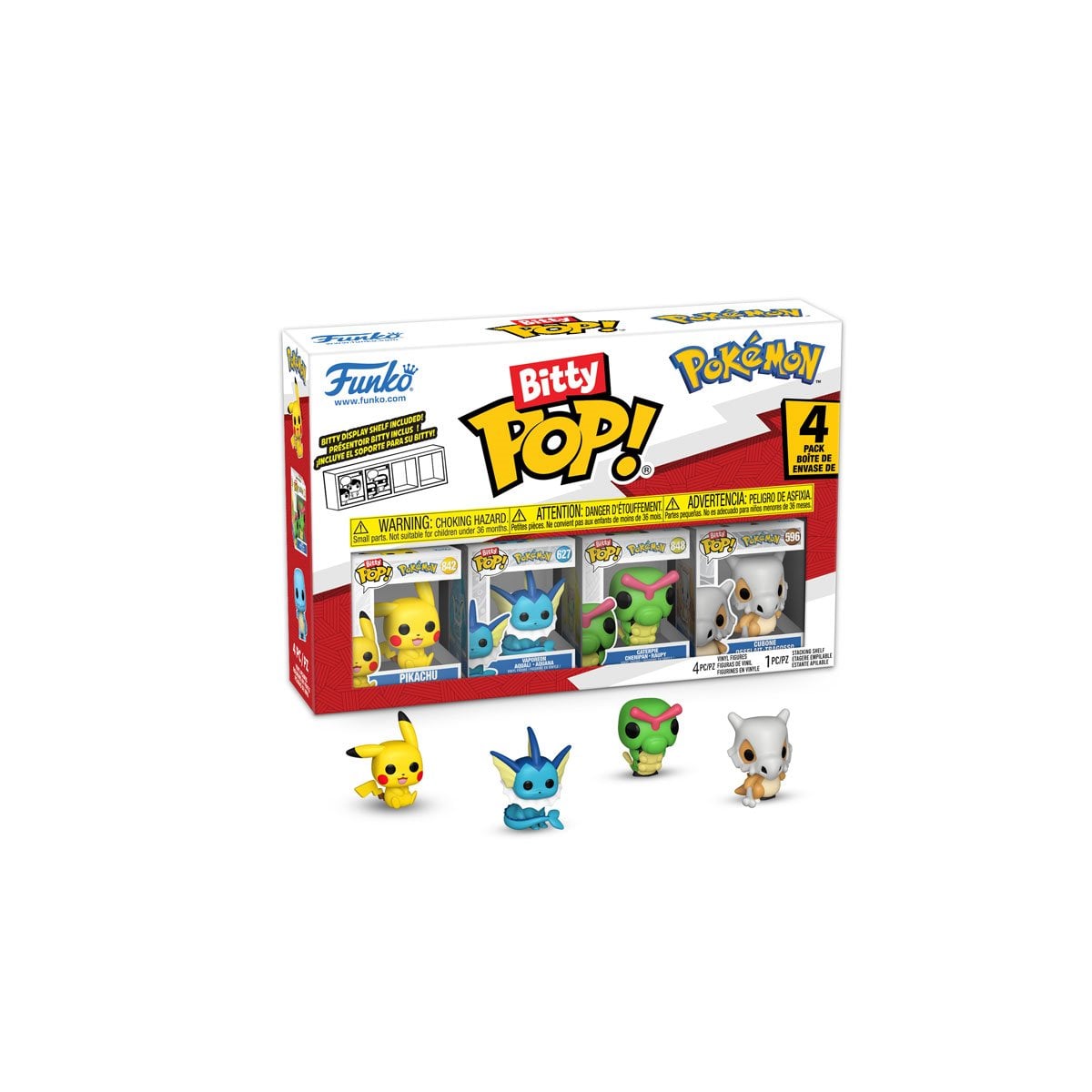 Pokemon Funko Bitty Pop! Mini-Figure 4-Pack