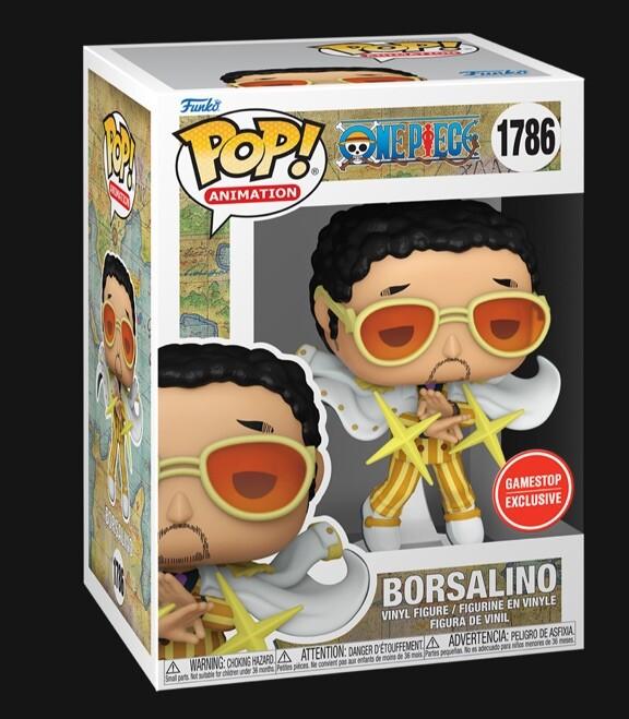 Funko Pop! One Piece Three Admiral - Sakazuki/Borsalino/Kuzan