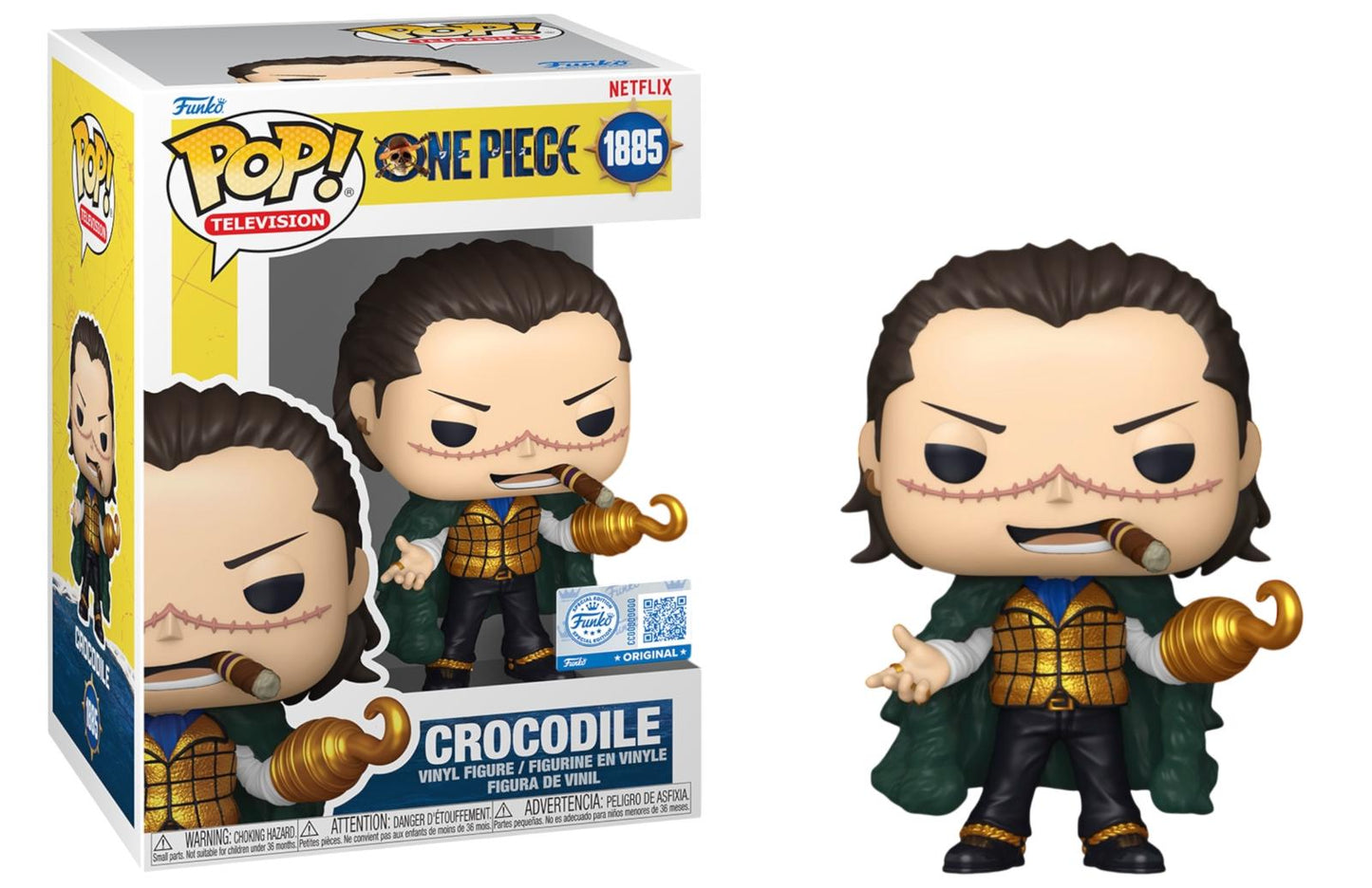 Funko Pop! Chalice Exclusive: One Piece Live S1: Crocodile #1885 (PR)