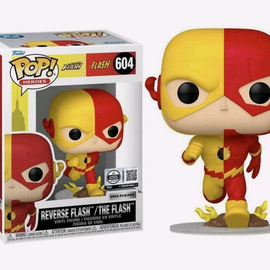 Funko Pop! Heroes Reverse Flash & The Flash - Limited Edition 3500pcs