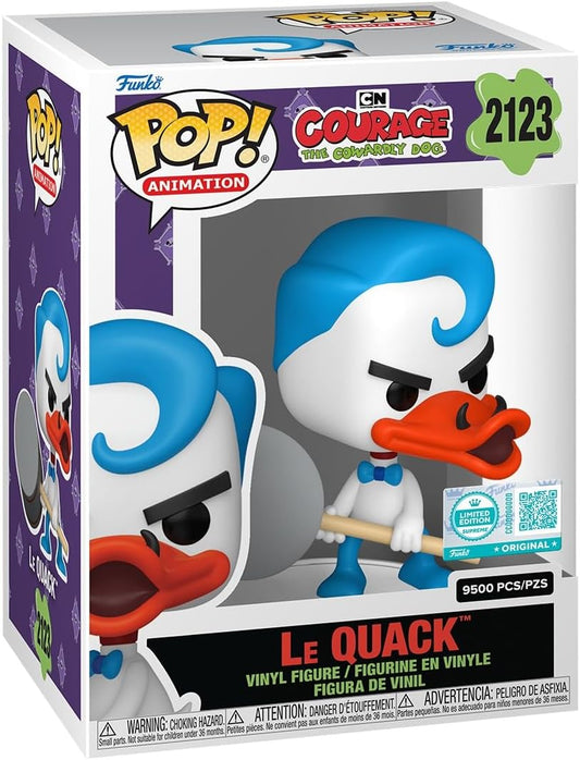 Funko Pop! Supreme LE: Courage The Cowardly Dog - Le Quack - Limited Edition 9500pcs