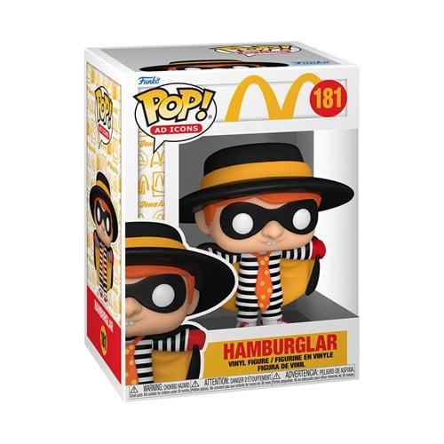 Funko Pop! Ad Icons: Birthday Ronald McDonald #180 - McDonalds Hamburglar #181