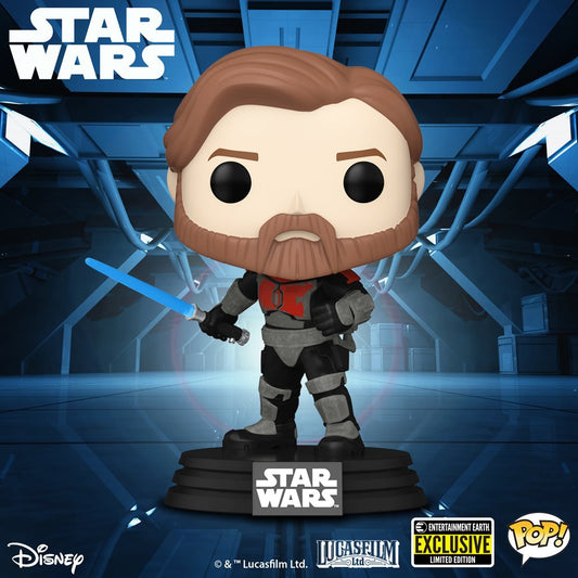Star Wars: Obi-Wan Kenobi Mandalorian Armor (Entertainment Earth) #399 Funko Pop! Vinyl Figure