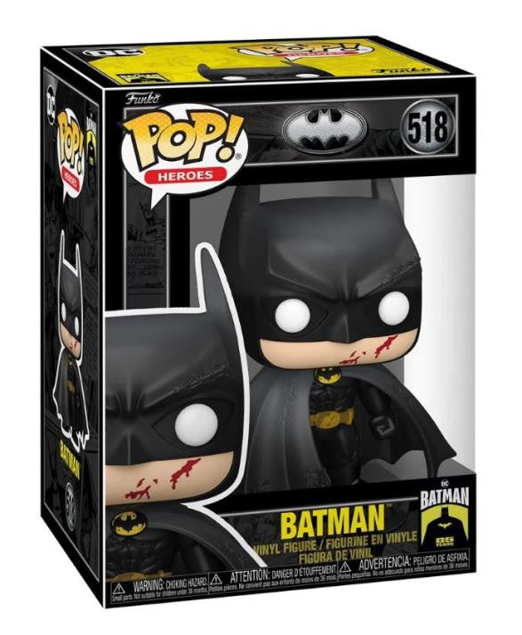 Funko Pop! Batman 85th Anniversary: The Joker with Teeth #517 - Batman Bloody #518