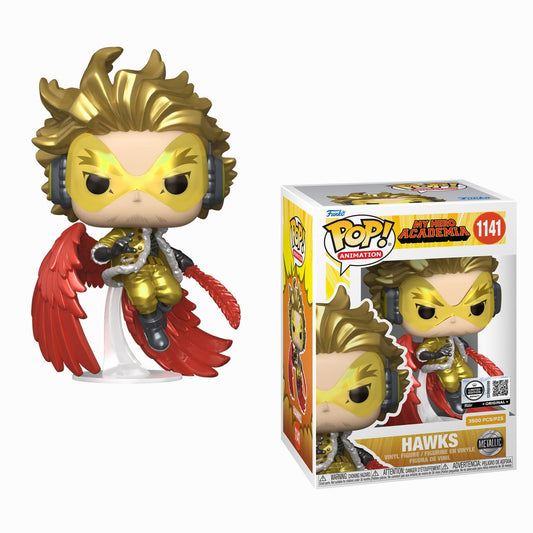 Funko Pop! My Hero Academia- Hawks Metallic Limited LE3500