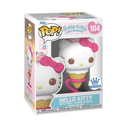 Hello Kitty as Ice Cream Cone Pop! Vinyl Figure - Funko Shop Exclusive