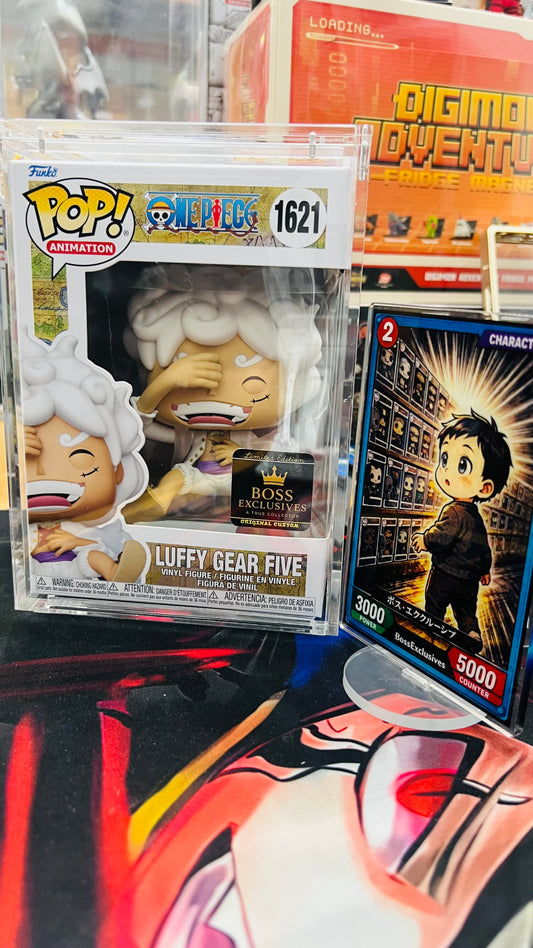 Funko pop! Anime One piece - Luffy Gear 5 Custom Glow - BossExclusives