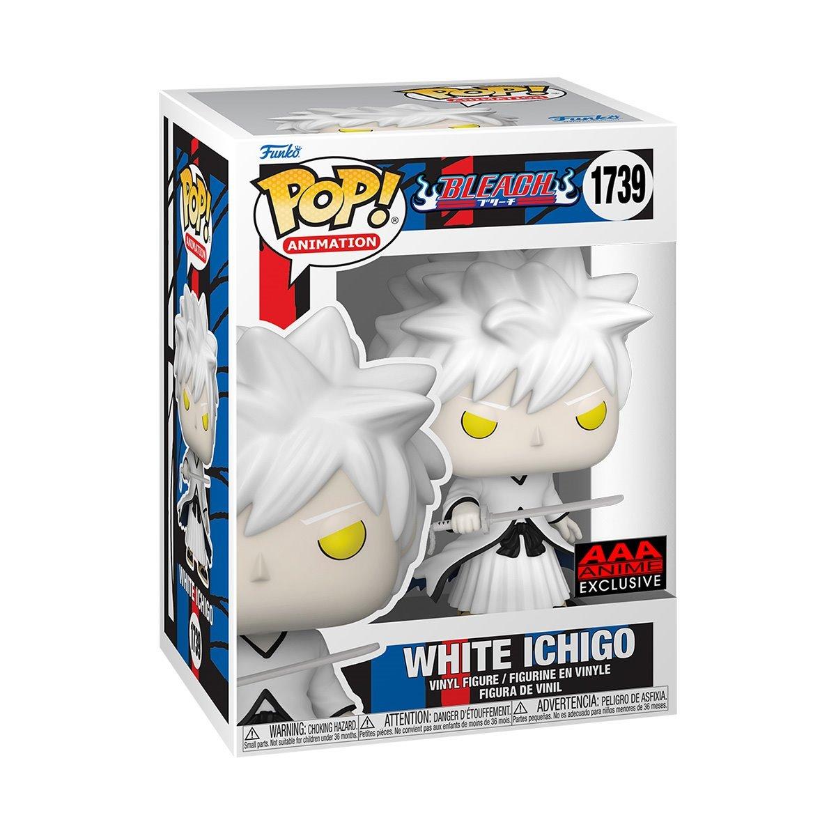 Funko Pop! Bleach White Ichigo Kurosaki #1739 (AAA Anime Exclusive)