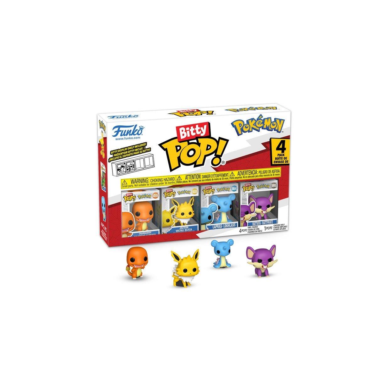 Pokemon Funko Bitty Pop! Mini-Figure 4-Pack