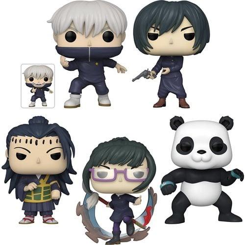 • Jujutsu Kaisen Wave 2: Suguru Geto - Mai Zen'in - Maki Zen'in - Panda - Toge Inumaki